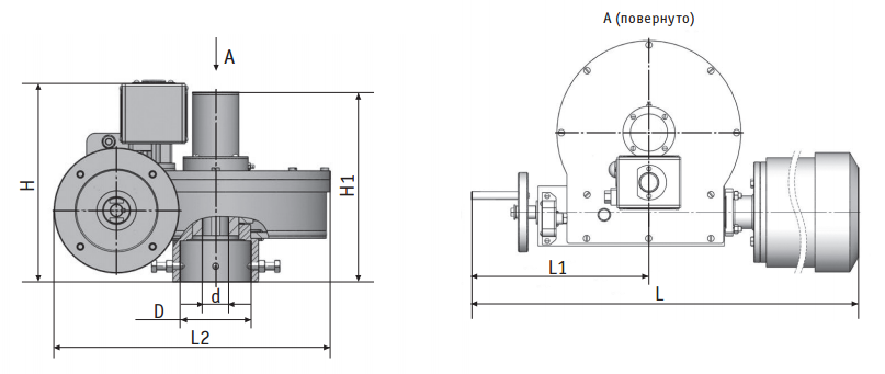 Встраиваемый амк-еа-iu-1400 для управления трубопроводной арматурой| Изображение